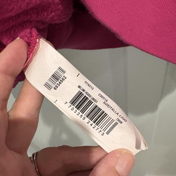 MLM x GEF Hoodie Mens Large Pink Maluma El Arte de los Sueños Pullover - Picture 9 of 12